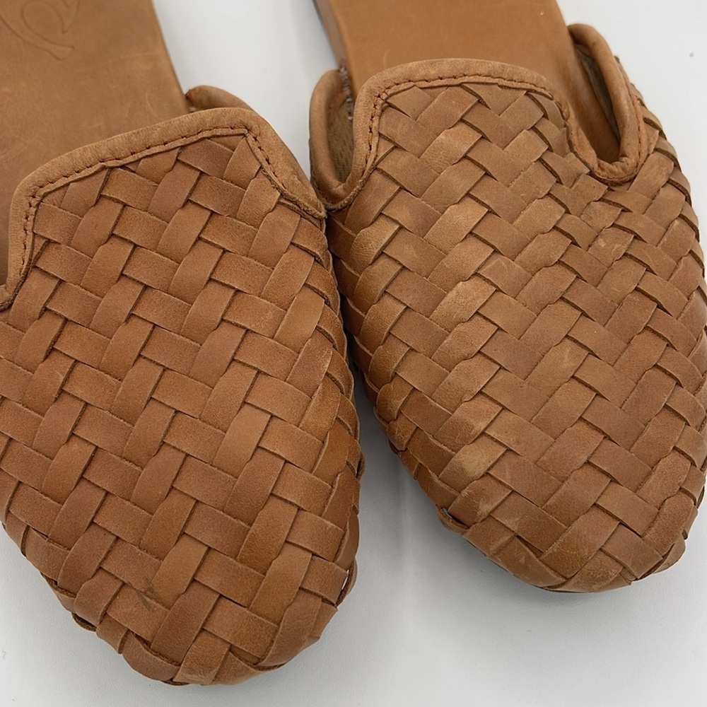 OluKai Mi’i Leather Mule Shoes, fox - Picture 6 of 14